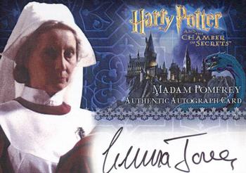 2006 ArtBox Harry Potter and the Chamber of Secrets - Autographs #NNO Gemma Jones Front