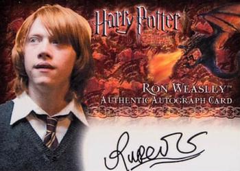 2005 ArtBox Harry Potter and the Goblet of Fire - Autographs #NNO Rupert Grint Front