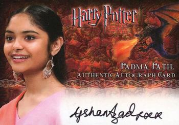 2006 Artbox Harry Potter and the Goblet of Fire Update - Autographs #NNO Afshan Azad Front