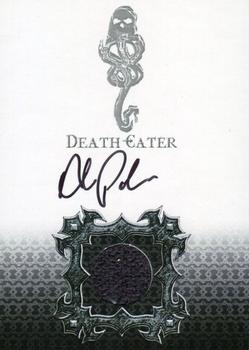 2006 Artbox Harry Potter and the Goblet of Fire Update - Costumes Autographs #DE2 Alex Palmer Front