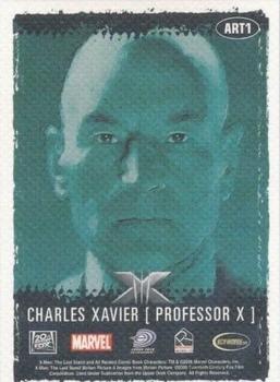 2006 Rittenhouse XIII: X-Men The Last Stand - Art and Images #ART1 Professor Xavier Back