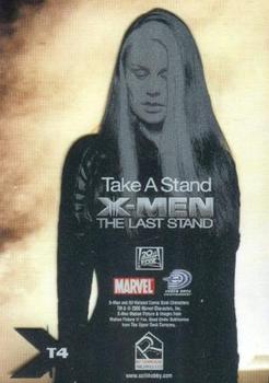 2006 Rittenhouse XIII: X-Men The Last Stand - Take a Stand #T4 Rogue Back