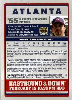 2009 HBO Eastbound and Down Kenny Powers #NNO Kenny Powers Back