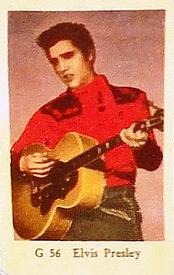 1964 Dutch Gum G Set #56 Elvis Presley Front