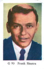 1964 Dutch Gum G Set #93 Frank Sinatra Front