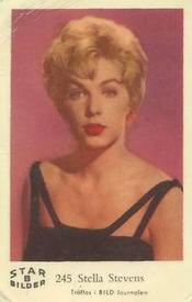 1962 Dutch Gum Star Bilder B #245 Stella Stevens Front