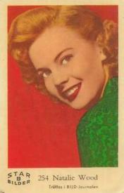 1962 Dutch Gum Star Bilder B #254 Natalie Wood Front