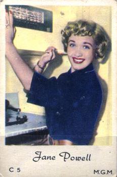 1952 Dutch Gum C Set #C5 Jane Powell Front