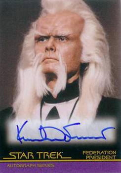 2010 Rittenhouse The Quotable Star Trek Movies - Autographs #A56 Kurtwood Smith Front