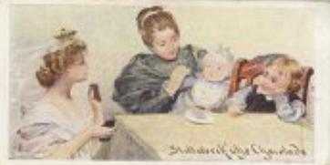 1899 Stollwerck Album 3 Gruppe 80 Die Chocoladen-Fee (The Chocolate Fairy) #3 Mutter und Kinder Front