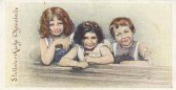 1899 Stollwerck Album 3 Gruppe 80 Die Chocoladen-Fee (The Chocolate Fairy) #5 Die Fleissigen Kinder Front