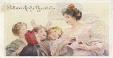 1899 Stollwerck Album 3 Gruppe 80 Die Chocoladen-Fee (The Chocolate Fairy) #6 Die guten Schüler Front