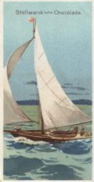 1899 Stollwerck Album 3 Gruppe 124 Segelsport (Sailing) #3 Heimfahrt Front