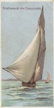 1899 Stollwerck Album 3 Gruppe 124 Segelsport (Sailing) #5 Wettfahrt Front