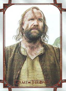 2021 Rittenhouse Game of Thrones Iron Anniversary Series 2 - Copper #177 The Hound Front