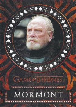 2021 Rittenhouse Game of Thrones Iron Anniversary Series 2 - GOT Laser #LC90 Lord Commander Mormont Front