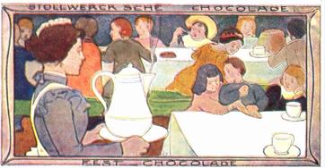 1900 Stollwerck Album 4 Gruppe 184 Kinderfeste	(Children's Parties) #1 Fest - Chocolade Front