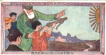 1900 Stollwerck Album 4 Gruppe 184 Kinderfeste	(Children's Parties) #6 Stern – Schießen Front