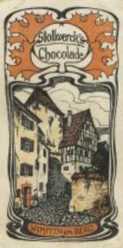 1902 Stollwerck Album 5 Gruppe 219 Malerische Burgen und Orte (Picturesque castles and places) #6 Wimpfen am Berg Front