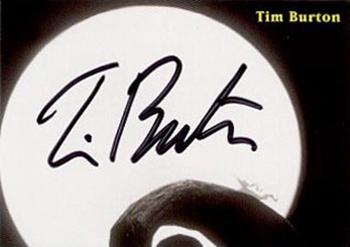 2001 NECA Tim Burton's The Nightmare Before Christmas - Signature Cards #1 Tim Burton Front