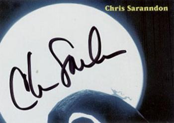 2001 NECA Tim Burton's The Nightmare Before Christmas - Signature Cards #3 Chris Sarandon Front