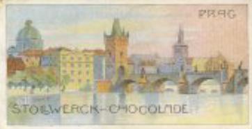 1899 Stollwerck Album 3 Gruppe 83 Schöne Plätze aus Oesterreich (Nice places in Austria) #1 Prag Front