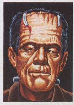 1984 Editorial Maga Super Exito Stickers #70 Frankenstein Front