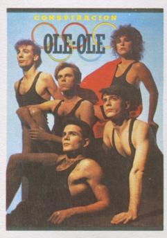 1984 Editorial Maga Super Exito Stickers #87 Ole Ole Front