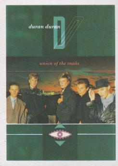 1984 Editorial Maga Super Exito Stickers #95 Duran Duran Front