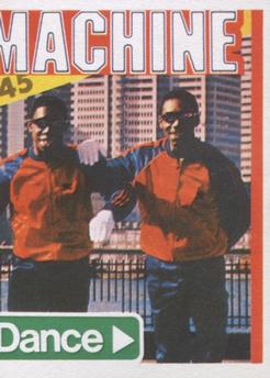 1984 Editorial Maga Super Exito Stickers #121 Break Machine Front