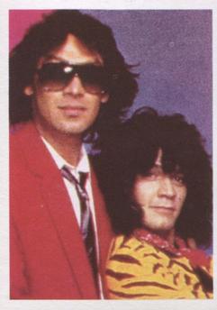 1984 Editorial Maga Super Exito Stickers #181 Van Halen Front