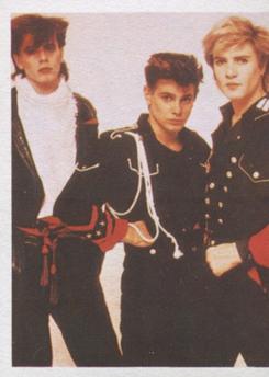 1984 Editorial Maga Super Exito Stickers #187 Duran Duran Front