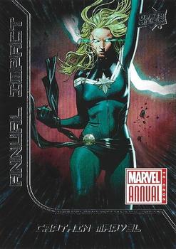 2020-21 Upper Deck Marvel Annual - Annual Impact #AI-3 Captain Marvel Front