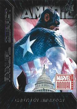 2020-21 Upper Deck Marvel Annual - Annual Impact #AI-7 Captain America Front