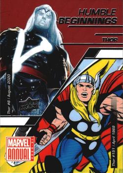 2020-21 Upper Deck Marvel Annual - Humble Beginnings #HB-5 Thor Front