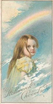 1899 Stollwerck Album 3 Gruppe 113 Himmelsgelichter (Sky Lights) #2 Regenbogen Front