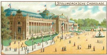1899 Stollwerck Album 3 Gruppe 118 Pariser Welt-Ausstellung 1900	 (Paris World Exhibition 1900) #1 Grosser Ausstellungs-Palast Front