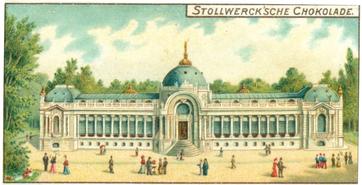 1899 Stollwerck Album 3 Gruppe 118 Pariser Welt-Ausstellung 1900	 (Paris World Exhibition 1900) #2 Kleiner Ausstellungs-Palast Front