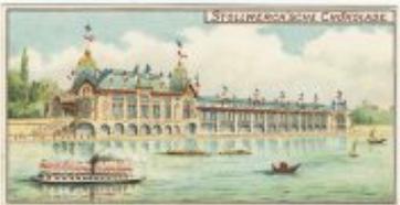 1899 Stollwerck Album 3 Gruppe 118 Pariser Welt-Ausstellung 1900	 (Paris World Exhibition 1900) #4 Fischerei-, Jagd- und Sport-Ausstellung Front