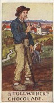 1899 Stollwerck Album 3 Gruppe 125 Vom Lande(From the Country) #3 Der alte Landmann Front