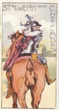 1899 Stollwerck Album 3 Gruppe 128 Berühmte Reiterhelden (Famous Equestrian Heroes) #2 Pappenheim Front