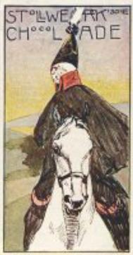 1899 Stollwerck Album 3 Gruppe 128 Berühmte Reiterhelden (Famous Equestrian Heroes) #5 Blücher Front