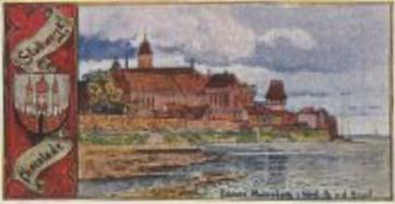 1900 Stollwerck Album 4 Gruppe 191 Norddeutsche Städte (North German cities) #6 Schloss Marienburg Front