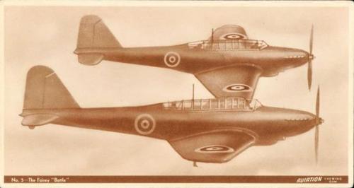 1940 World Wide Gum Aviation Premiums (V402A) #5 The Fairey Front