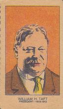 1924 US Presidents Strip Cards (W562) #NNO William H. Taft Front