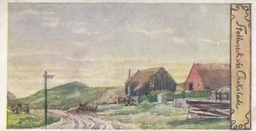 1902 Stollwerck Album 5 Gruppe 202 Deutsche Landschaften (W. Leistikow) (German landscapes (W. Leistikow) #3 Bauernhutten auf Baltrum (Nordsee) Front