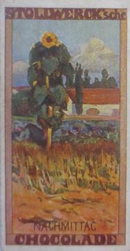 1902 Stollwerck Album 5 Gruppe 224 Tageszeiten	(Times of day) #4 Nachmittag Front