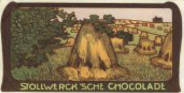 1902 Stollwerck Album 5 Gruppe 238 Im Kreislauf des Jahres (In the cycle of the year) #4 Ernte Front