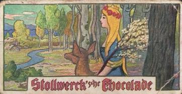 1902 Stollwerck Album 5 Gruppe 247 Fabelwesen	(Mythical creatures) #1 Dryade Front