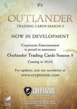 2023 Cryptozoic Outlander Season 5 - Promos #P5 Roger MacKenzie Back